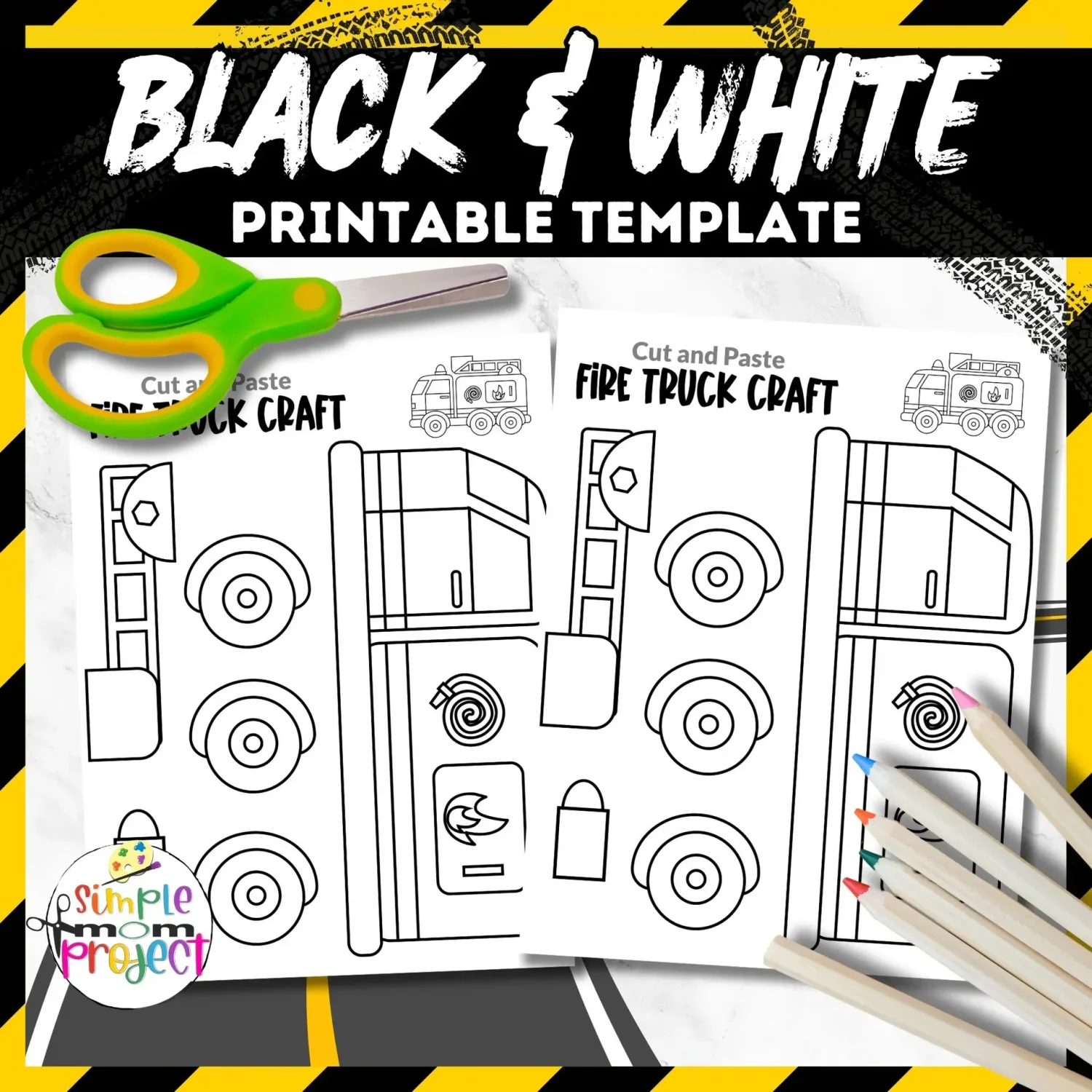 Looking for a fun fire truck craft for kids? This printable fire truck template is perfect for preschoolers and kindergarteners. Simply color, cut, and glue to create your fire truck. Incorporate recyclables for more project ideas. Pair it with books about vehicles or firefighters for added inspiration. Enjoy endless crafting possibilities and spread the joy today!