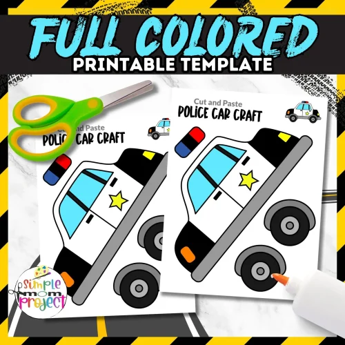 Get ready for a fun crafting experience with our printable police car template, ideal for entertaining kids on weekends. Children can create their own paper police car and personalize it with recycled materials. This craft enhances fine motor skills, concentration, and creativity, making it great for imaginative play or classroom activities. Gather your art supplies and invite family and friends to join in the fun!