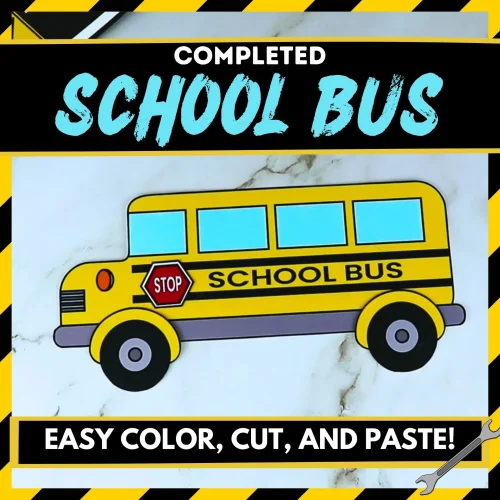 Make learning fun with a printable school bus craft for kids! This template allows little ones to explore transportation while creating decorations for home, parties, or cards. With simple instructions and a tutorial video, even the youngest can join in the crafting fun. Share the preschool printable for a creative and enjoyable weekend!