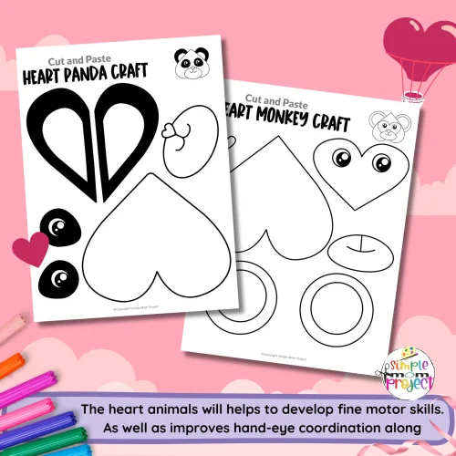 Looking for blank printable heart shaped animal craft templates to do with your kids? These black and white printable heart animal crafts are the perfect coloring activities to your toddlers and preschoolers. Let your kids decorate their black and white heart shaped animal templates however they like. These blank printable heart crafts are fun to turn into adorable puppet crafts for your kids to play with for hours. Be sure to purchase your printable heart animal templates now!