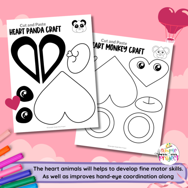 Looking for blank printable heart shaped animal craft templates to do with your kids? These black and white printable heart animal crafts are the perfect coloring activities to your toddlers and preschoolers. Let your kids decorate their black and white heart shaped animal templates however they like. These blank printable heart crafts are fun to turn into adorable puppet crafts for your kids to play with for hours. Be sure to purchase your printable heart animal templates now!