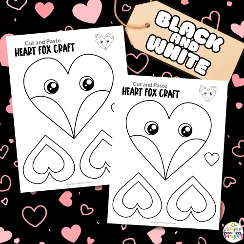 Prepare for a fun crafting adventure with your little ones using this heart-shaped fox craft, ideal for toddlers and preschoolers. This printable activity boosts fine motor skills and creativity through cutting, coloring, and decorating. The template is perfect for joyful family time or engaging classroom activities. Let the crafting fun begin!