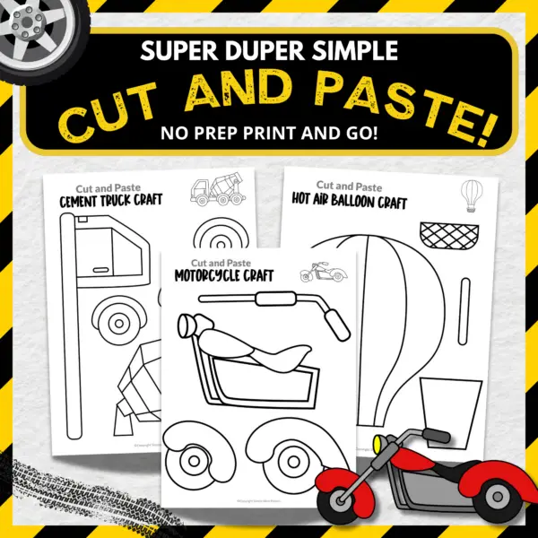 Are you on the hunt for a snazzy black and white printable template for your little ones? Look no further! These simple black and white vehicle crafts are just the ticket for kiddos of all ages, from tiny tots to preschoolers and kindergarten stars. Use these templates to rev up your lessons on transportation and colors! Don’t wait—snag your copy now!