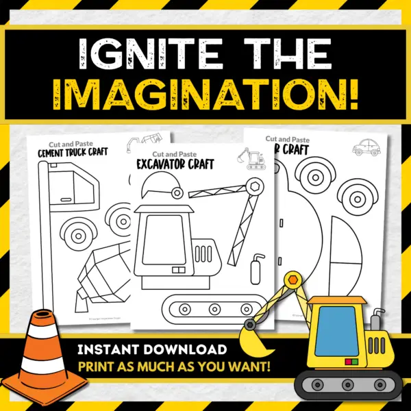 Are you on the hunt for a snazzy black and white printable template for your little ones? Look no further! These simple black and white vehicle crafts are just the ticket for kiddos of all ages, from tiny tots to preschoolers and kindergarten stars. Use these templates to rev up your lessons on transportation and colors! Don’t wait—snag your copy now!