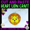 Looking for a fun and creative way to teach the letter L to your toddler, preschool and kindergarten kids? This printable heart lion craft will make it easy for you! It is perfect for coloring and cutting practice while you watch The Lion King. Use this printable heart shaped lion craft template in a variety of useful craft ideas that kids can play with for hours. Grab your own printable heart lion template today!