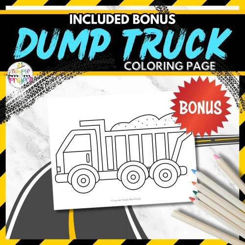 Engage young builders with a fun dump truck craft printable! This template helps preschoolers and kindergartners improve scissor skills while enjoying creative activities. It's perfect for decor, cards, and projects, making quality time both fun and educational. With minimal prep needed, this downloadable dump truck template set is a great resource for home or classroom creativity!
