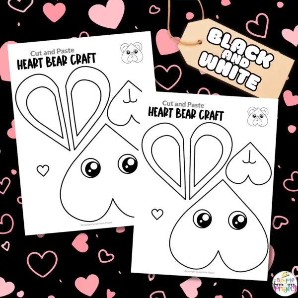 Looking for a fun weekend project for kids? Try crafting our heart-shaped bear, a favorite in animal crafts! This printable activity enhances children's coloring, cutting, and pasting skills while teaching about the letter B, shapes, and fun bear facts. Enjoy a creative and whimsical experience with our snip-and-stick heart bear craft! ❤️