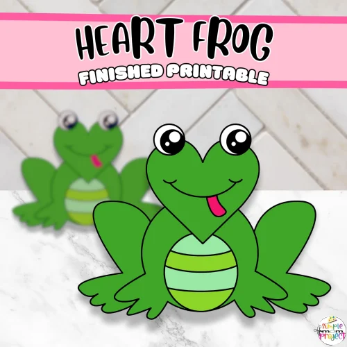 Get ready to explore crafting with a heart-shaped frog project that's easy for kids to make. This craft teaches shapes and is great for homemade cards, party decor, and inspiring creativity. Share the printable frog template with family and friends for memorable crafting moments!