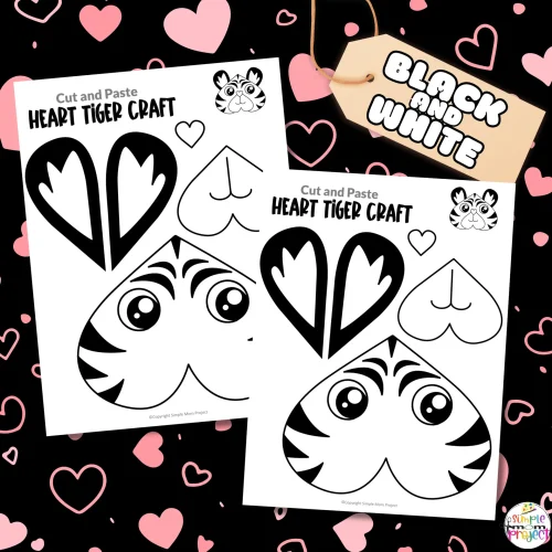 Get ready for double the fun with this printable heart tiger craft template! It's a creative and educational project that teaches about safari animals, shapes, and the alphabet. As children cut, paste, and color, they enhance fine motor skills and creativity. With simple steps, kids can craft their own heart tiger, making it an ideal activity for bonding and entertainment at home. Let the crafting adventures begin!