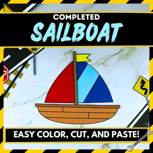 Brighten your kiddos' day with a fun printable sailboat craft! Using basic supplies and our template, children can enjoy a colorful activity that enhances fine motor skills and creativity. Ideal for lessons on vehicles or artsy afternoons, the craft includes simple steps, pictures, written instructions, and a tutorial video. Gather the family for a memorable crafting session!