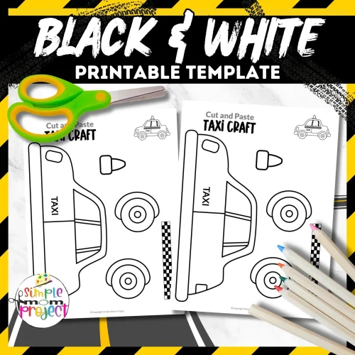 Craft time is essential for keeping kids entertained at home! Check out our fun taxi cab craft template available in black and white or vibrant colors to enhance coloring, cutting, and sticking skills. Incorporate recycled materials for eco-friendly creativity. Follow our easy step-by-step guide with pictures, written instructions, and a tutorial video for a great family crafting experience!