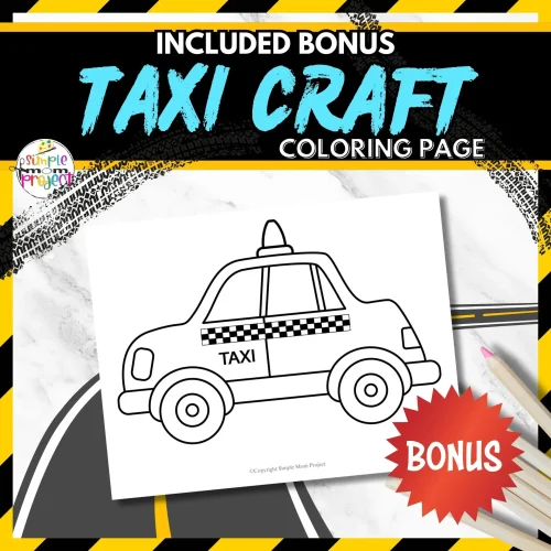 Craft time is essential for keeping kids entertained at home! Check out our fun taxi cab craft template available in black and white or vibrant colors to enhance coloring, cutting, and sticking skills. Incorporate recycled materials for eco-friendly creativity. Follow our easy step-by-step guide with pictures, written instructions, and a tutorial video for a great family crafting experience!