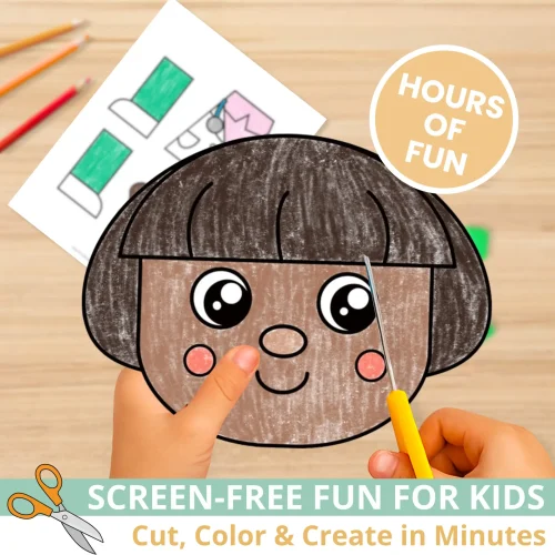 Make learning about animal helpers fun with this Veterinarian Paper Bag Puppet Craft. Designed for young learners, this low-prep printable helps build scissor skills while encouraging imaginative play. A great fit for animal studies, community helper units, and back-to-school planning.