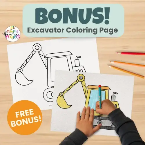 This Construction Worker Puppet Template is great for dramatic play, storytelling, and construction-themed lessons. A fast and easy craft for preschool, Pre-K, and kindergarten community helper activities.