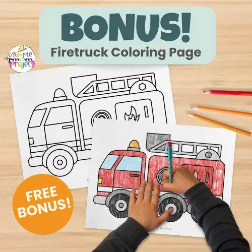 This Firefighter Paper Bag Puppet Craft is perfect for community helper lessons 🚒 Kids practice fine motor skills while learning about firefighters through imaginative play. A great fit for fire safety units, centers, and homeschool activities.