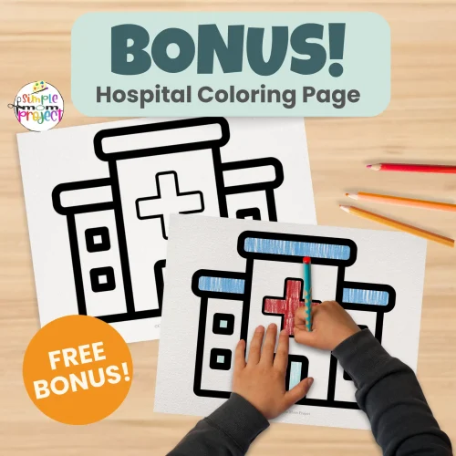 This Nurse Paper Bag Puppet Craft is perfect for community helper lessons 🩺 Kids practice fine motor skills while learning about nurses through imaginative play. A great fit for health units, centers, and homeschool activities.