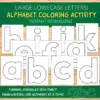 Get ready to explore the Printable Lower Case Alphabet Template cutouts to engage the little ones! Step into a realm where education merges with enjoyment and imagination using these fantastic templates. Witness the children's excitement as they color each letter with a variety of crayons, enhancing their ABC knowledge and precision in cutting.