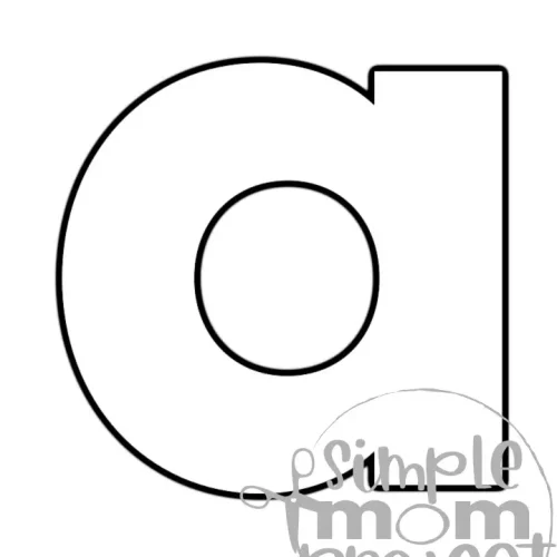 Looking for quick and fun activities for your kids to learn the alphabet letters? Then, this blank printable lowercase alphabet letter template bundle is exactly what you need! Include these lowercase alphabet letter templates in your lesson plans or craft activities. Working on these 26 black and white alphabet letters help your kids practice their writing skills, letter formation, hand-eye coordination, focus and creativity. Don’t wait any longer, grab your copy now!