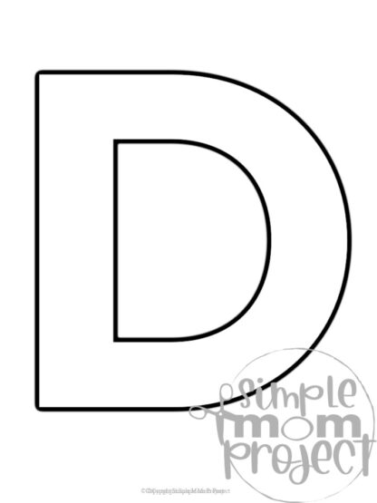 Looking for a quick but fun way to teach your kids the alphabet letters? These printable uppercase alphabet letter templates are exactly what you need! Use these blank printable uppercase letter templates for coloring, stencils, tracing worksheets, crafts, lesson plans and more. Grab your crafting materials and purchase these blank printable alphabet letter templates today.