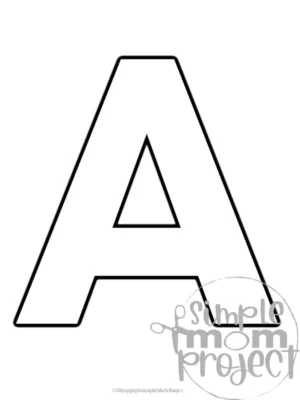 Looking for a quick but fun way to teach your kids the alphabet letters? These printable uppercase alphabet letter templates are exactly what you need! Use these blank printable uppercase letter templates for coloring, stencils, tracing worksheets, crafts, lesson plans and more. Grab your crafting materials and purchase these blank printable alphabet letter templates today.