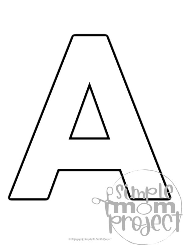 Looking for a quick but fun way to teach your kids the alphabet letters? These printable uppercase alphabet letter templates are exactly what you need! Use these blank printable uppercase letter templates for coloring, stencils, tracing worksheets, crafts, lesson plans and more. Grab your crafting materials and purchase these blank printable alphabet letter templates today.