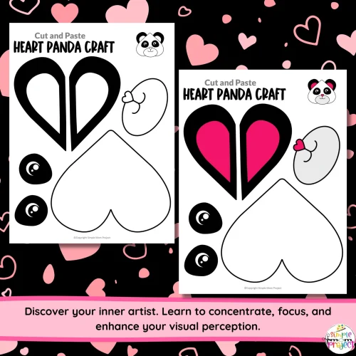 Prepare for a fun weekend crafting adventure with your kids by creating a heart-shaped panda project! This engaging activity enhances fine motor skills and encourages creativity. Using a simple template, transform it into a panda puppet, invitations, or colorful decorations. This craft introduces children to pandas, shapes, and the letter 'P,' making it a wonderful blend of creativity and learning! Let the crafting magic begin!