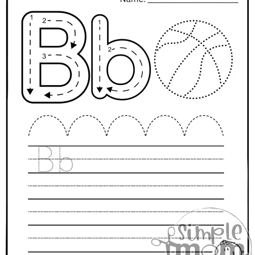 Alphabet Tracing Printable Worksheet Book | ABC Tracing Activity | A-Z Handwriting Practice | Alphabet Letter Writing | Letter Formation