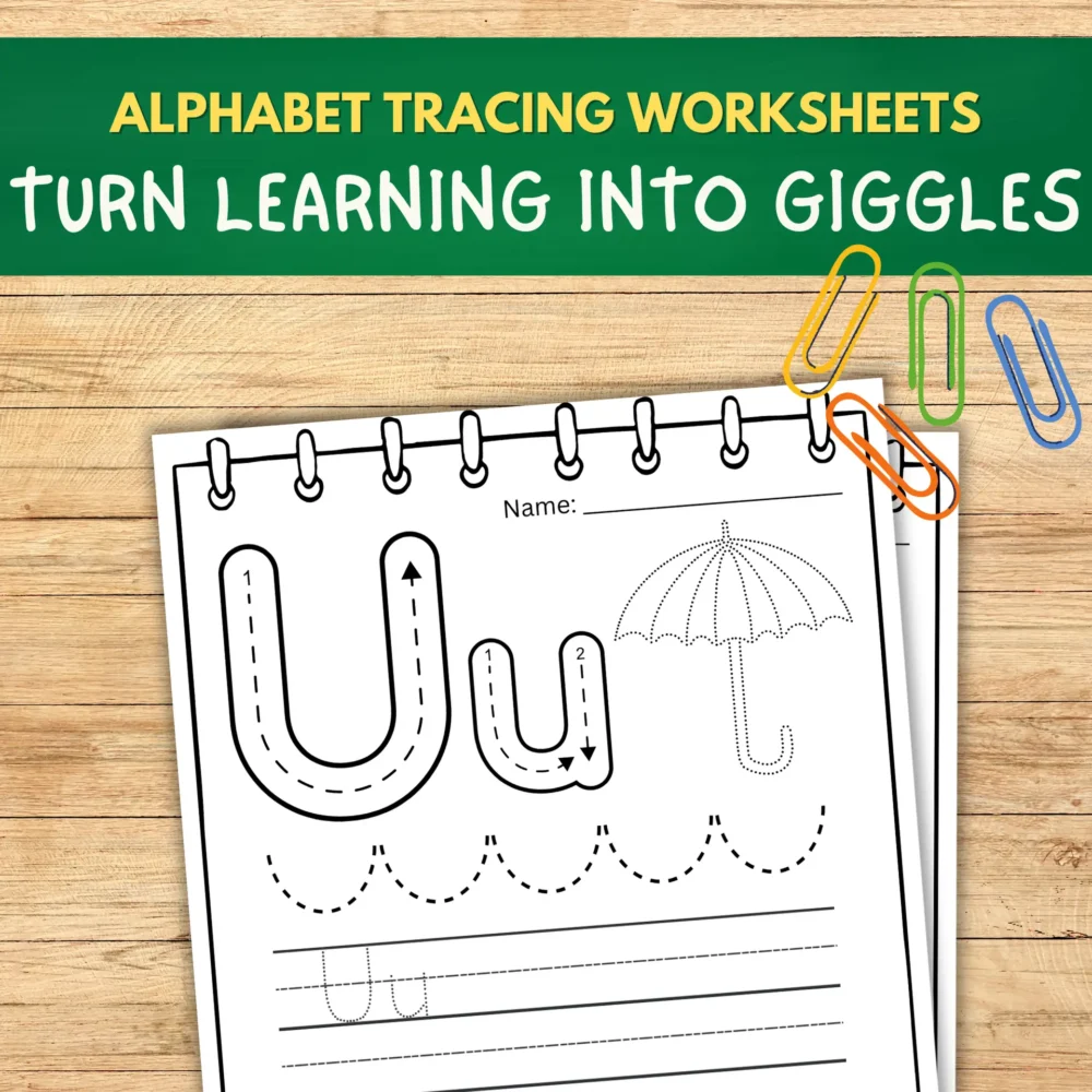 Fun Alphabet Tracing Printable Worksheet Book - Image 5