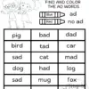 These awesome worksheets are like secret agents on a mission to supercharge kids' phonics skills and conquer the mighty "ad" sound in the most epic way possible! With exciting coloring quests and brain-teasing word hunts, each task is a treasure trove of fun waiting to be explored. Parents and teachers are in for a treat with this mix of activities that spark imagination and puzzle-solving skills. Get ready to dive into a colorful world of "ad" words armed with crayons, pencils, and a spirit of adventure!