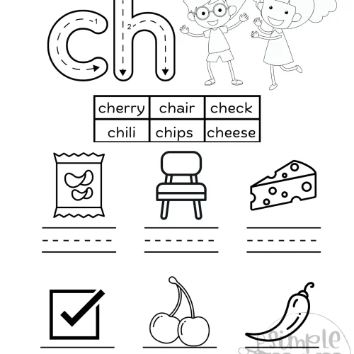 These awesome worksheets are like secret agents on a mission to supercharge kids' phonics skills and conquer the mighty "ch" sound in the most epic way possible! With exciting coloring quests and brain-teasing word hunts, each task is a treasure trove of fun waiting to be explored. Parents and teachers are in for a treat with this mix of activities that spark imagination and puzzle-solving skills. Get ready to dive into a colorful world of "ch" words armed with crayons, pencils, and a spirit of adventure!