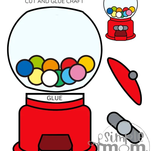Kids can create their own colorful gumball machine, boosting creativity and fine motor skills. The activity involves snipping, mixing, and gluing template parts, making it both fun and educational. Parents and teachers will appreciate the patience and attention to detail kids develop while crafting. Ideal for home or classroom, this project promises laughter and a sense of achievement. Grab your scissors and glue for a crafty adventure!