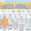 Get ready for some frosty fun with winter-themed color by number printables! Dive into a world of snowmen, penguins, and deer, perfect for keeping the little ones entertained indoors. As kids match numbers with colors, they'll sharpen their skills and get those creative juices flowing. It's not just about coloring; it's about bonding, boosting confidence, and making magical winter memories with the whole family!