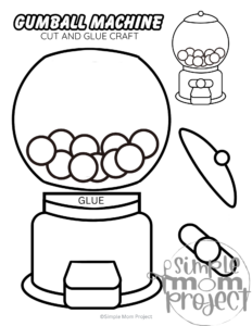 Kids can create their own colorful gumball machine, boosting creativity and fine motor skills. The activity involves snipping, mixing, and gluing template parts, making it both fun and educational. Parents and teachers will appreciate the patience and attention to detail kids develop while crafting. Ideal for home or classroom, this project promises laughter and a sense of achievement. Grab your scissors and glue for a crafty adventure!