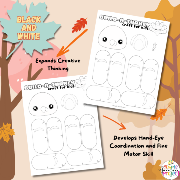 Let's dive into the festive fun of crafting a gobble-tastic build-a-turkey creation for the little ones! Whether they're tiny tots or seasoned pros, this delightful turkey coloring project is sure to sprinkle autumn magic. Print out this fall-themed turkey craft for a seasonal blast. Display these artworks proudly on the wall or school board. From beginner crafters to master artists, everyone will gobble up this easy and enjoyable project tailored for the fall season!