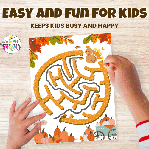 These fall maze printables are perfect for hands-on learning! Kids can boost focus and fine-motor skills while having fun solving and coloring each maze. 💛🖍️ #PrintableActivity #FallMazes #KidsCraftIdeas
