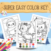 Get ready for some frosty fun with winter-themed color by number printables! Dive into a world of snowmen, penguins, and deer, perfect for keeping the little ones entertained indoors. As kids match numbers with colors, they'll sharpen their skills and get those creative juices flowing. It's not just about coloring; it's about bonding, boosting confidence, and making magical winter memories with the whole family!