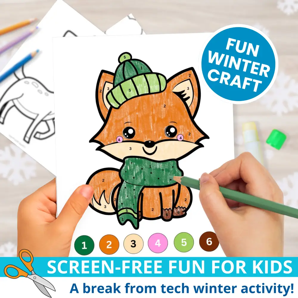 7. ✨ Simple, cute, and kid-approved! These winter coloring pages are great for fine motor practice and seasonal fun. Print and color anytime!