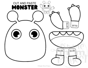 build a monster craft activity for kids 1