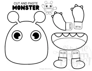 build a monster craft activity for kids 1