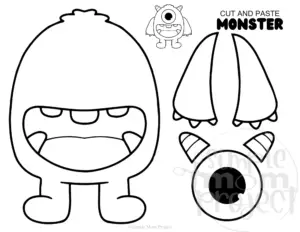 build a monster craft activity for kids 1