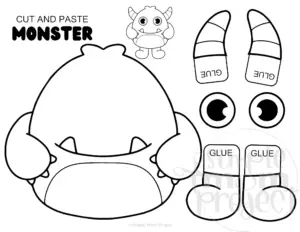 build a monster craft activity for kids 1