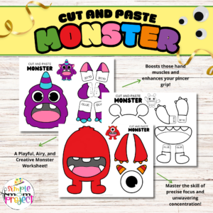 Get ready to unleash your inner monster Picasso with our Full Color and Black and White Build-a-Monster Crafts! They're not just a blast to make, but they also sneak in some fine motor skill magic for the kiddos! And guess what? They pull double duty as cute fall decorations too! But wait, there’s more! These little monsters can spark epic storytelling adventures, inspiring kids to spin wild tales about their monstrous escapades. It’s a perfect way to boost their narrative chops and ignite a love for imaginative play!