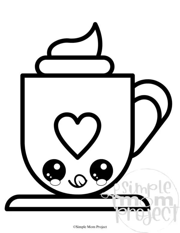 These adorable hot chocolate mug printables are a coloring party waiting to happen while the snowflakes dance outside! Ideal for kiddos of all ages, just hit print on some white or colorful construction paper and let the cocoa creativity explode! Everyone will have a chilly blast bringing these delightful mugs to life. Add a sprinkle of glitter or a few funky stickers for that extra dash of flair, and go wild with colors—make each mug as one-of-a-kind as a snowflake! Want to jazz it up? Stick on some cotton balls for a marshmallow or whipped cream vibe! Once you've dazzled them up, slap them on the fridge, showcase them on a winter wonderland bulletin board, or gift them to spread that warm and fuzzy cheer!