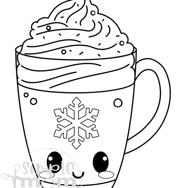 These adorable hot chocolate mug printables are a coloring party waiting to happen while the snowflakes dance outside! Ideal for kiddos of all ages, just hit print on some white or colorful construction paper and let the cocoa creativity explode! Everyone will have a chilly blast bringing these delightful mugs to life. Add a sprinkle of glitter or a few funky stickers for that extra dash of flair, and go wild with colors—make each mug as one-of-a-kind as a snowflake! Want to jazz it up? Stick on some cotton balls for a marshmallow or whipped cream vibe! Once you've dazzled them up, slap them on the fridge, showcase them on a winter wonderland bulletin board, or gift them to spread that warm and fuzzy cheer!