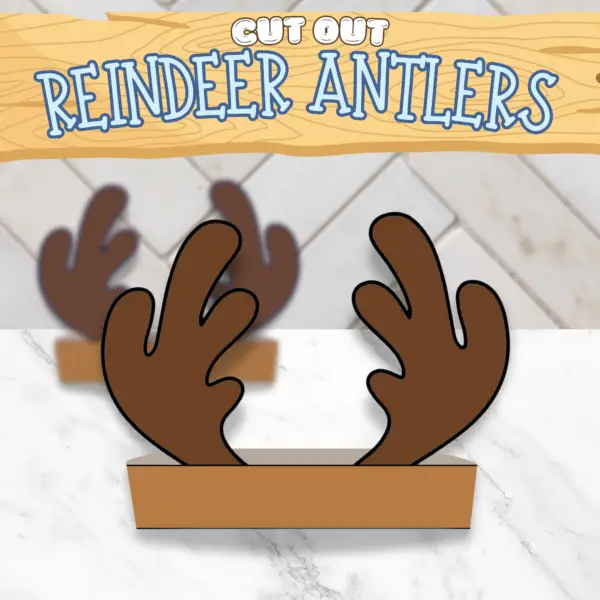 Create festive reindeer antlers with construction paper using a fun reindeer antler template. Choose between a blank or pre-colored version to spark creativity. Encourage students to decorate with glitter, stickers, or pom-poms, enhancing their fine motor skills. After crafting, organize a reindeer parade to spread joy and celebrate the winter season together!