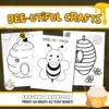 This charming bumblebee craft bundle is perfect for creative kids and nature lovers. It includes bumblebee templates and coloring pages for bumblebee-themed projects for greeting cards and home decor. With bee hive coloring pages, cut-and-paste templates, and stencils, it fosters joy and creativity for crafters of all levels.