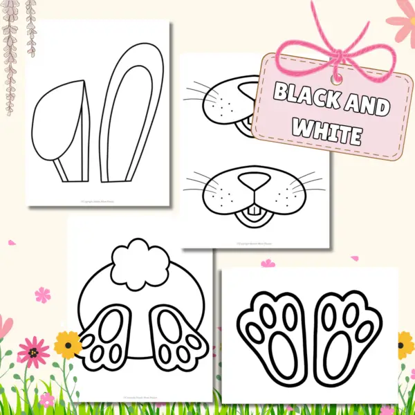 Unleash creativity with our Bunny Parts Bundle Templates! Ideal for crafting fun bunny masks, greeting cards, or spring decorations, these templates include floppy ears, tiny feet, and a fluffy bottom. Simply print on sturdy paper, and let kids color and cut out the pieces to create unique bunny designs. Gather supplies and enjoy a delightful crafting experience! Happy hopping!