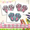 Unleash creativity with our Bunny Parts Bundle Templates! Ideal for crafting fun bunny masks, greeting cards, or spring decorations, these templates include floppy ears, tiny feet, and a fluffy bottom. Simply print on sturdy paper, and let kids color and cut out the pieces to create unique bunny designs. Gather supplies and enjoy a delightful crafting experience! Happy hopping!