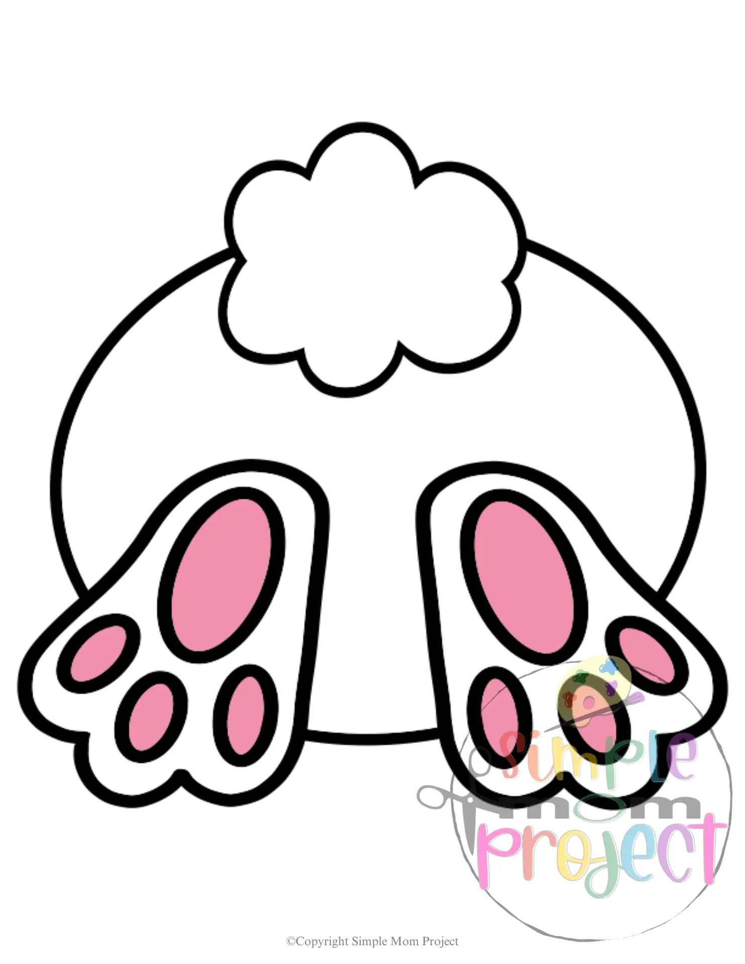 Unleash creativity with our Bunny Parts Bundle Templates, featuring floppy ears, tiny feet, a cute nose, and a fluffy bottom. Ideal for making bunny masks, greeting cards, or spring decorations, these templates can be printed on sturdy paper for kids to color and cut out. Gather supplies for a fun crafting experience—happy hopping and crafting!