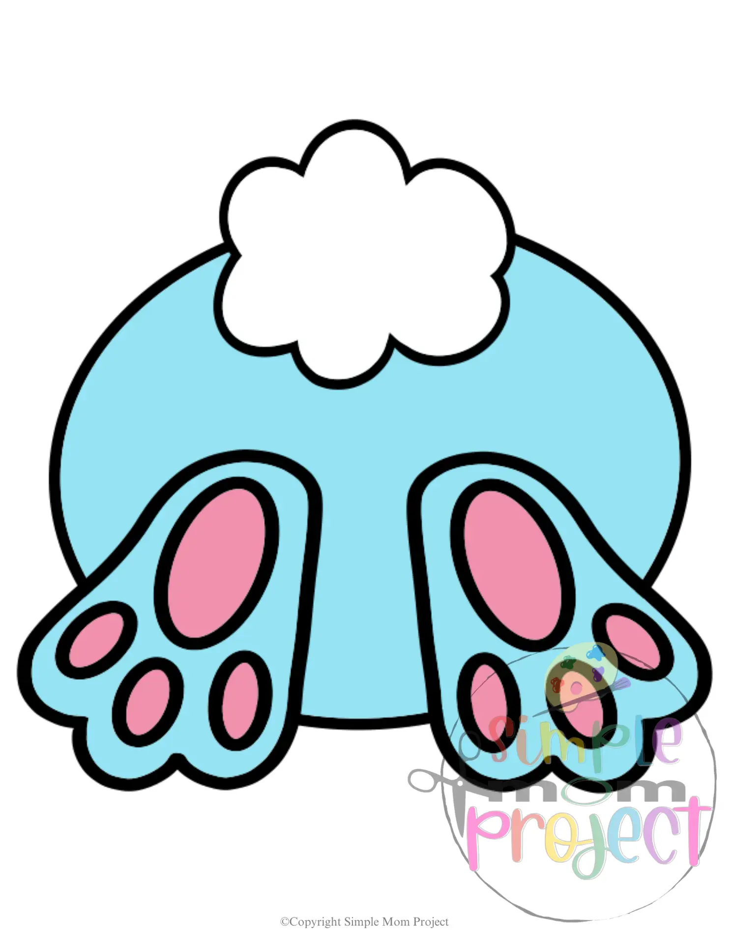 Unleash creativity with our Bunny Parts Bundle Templates, featuring floppy ears, tiny feet, a cute nose, and a fluffy bottom. Ideal for making bunny masks, greeting cards, or spring decorations, these templates can be printed on sturdy paper for kids to color and cut out. Gather supplies for a fun crafting experience—happy hopping and crafting!